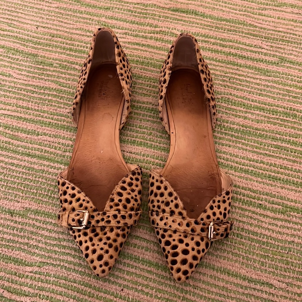 Dr Scholls spotted flats